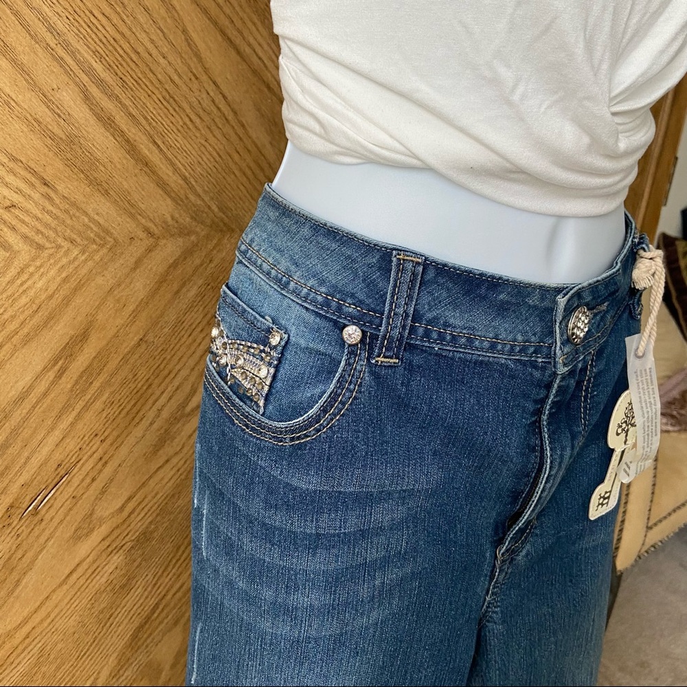 Trend setter Crystal Pocket straight leg jeans - Picture 6 of 10